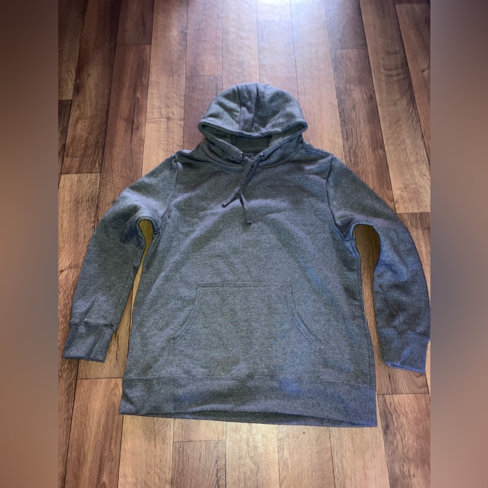 Dark gray hoodie
